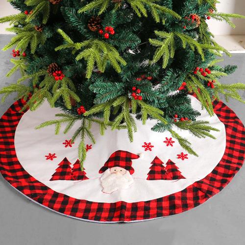 Tuch Weihnachtsbaum Rock, Gedruckt, unterschiedliche Farbe und Muster für die Wahl,  Stück