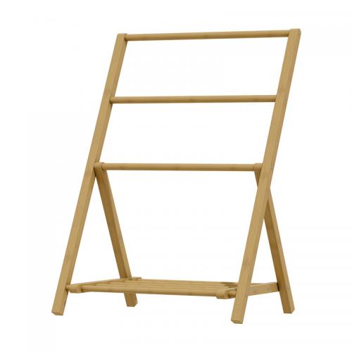 Moso Bamboo foldable Clothes Hanging Rack PC