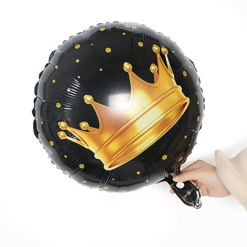 Aluminum Film Decoration Balloon for home decoration Solid black Lot