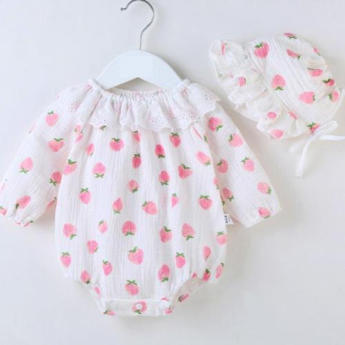 Katoen Baby kleding set Hsa & Boven meer kleuren naar keuze stuk