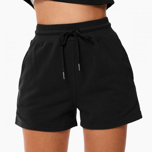 Polyester & Cotton Shorts & loose & breathable Solid PC