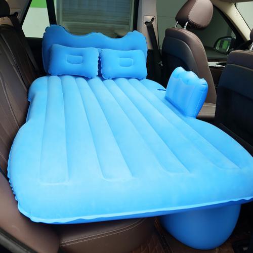 Flocking Fabric & PVC Inflatable & foldable Car Inflatable Bed Mattress PC