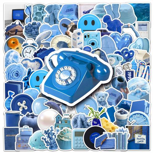 Pressure-Sensitive Adhesive & PVC Decorative Sticker for home decoration & durable & waterproof mixed pattern mixed colors Bag