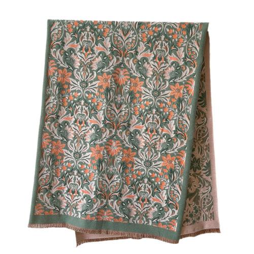 Polyester Easy Matching & Tassels Women Scarf can be use as shawl & sun protection & thermal floral PC