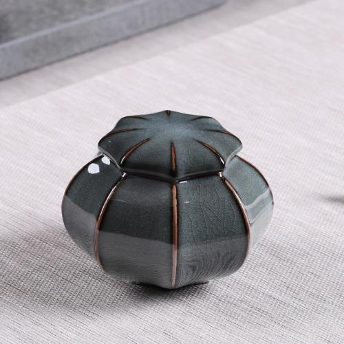 Ceramics dampproof Tea Caddies tight seal handmade PC