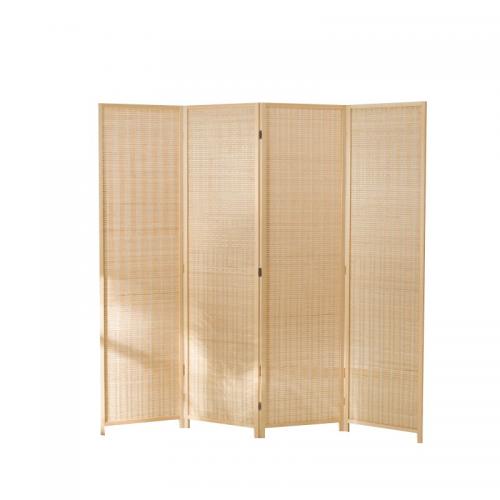 Pine & Bamboo Floor Screen for home decoration  Solid Lot