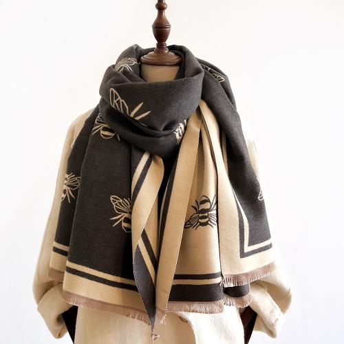 Polyester Easy Matching & Tassels Women Scarf can be use as shawl & thicken & sun protection & thermal PC