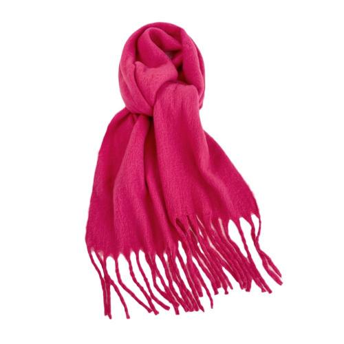 Mohair Easy Matching & Tassels Women Scarf can be use as shawl & thicken & sun protection & thermal PC