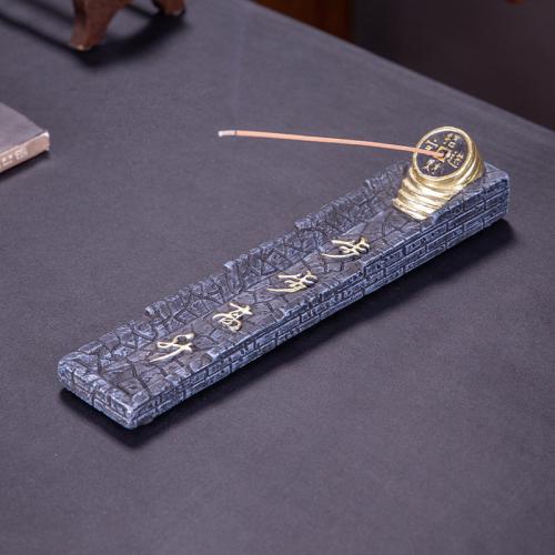 Stone Incense Seat for home decoration handmade PC