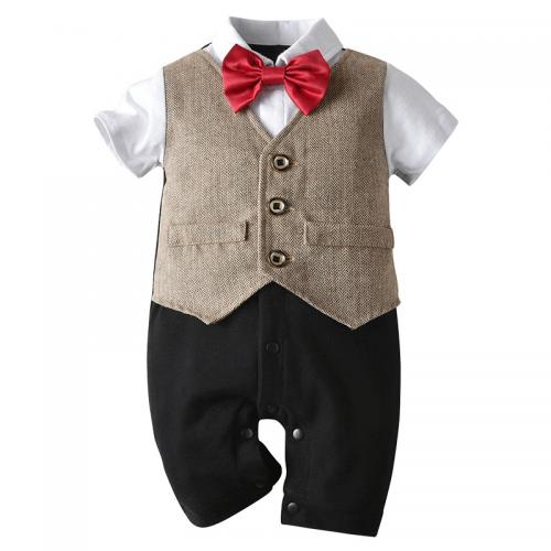 Cotton Boy Clothing Set vest & teddy Set