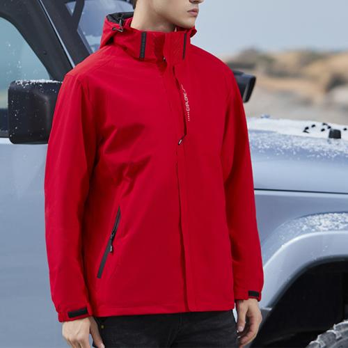 Polar Fleece & Polyester with detachable coat & windproof Couple Coat & thermal PC