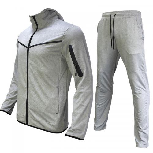 Katoen Mannen Casual Set Sweatshirt & Broek meer kleuren naar keuze Instellen