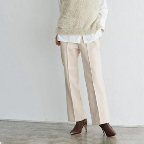 Acrylic Women Long Trousers & thermal Solid PC