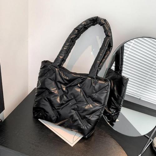 PU Leather Tote Bag Shoulder Bag large capacity & hardwearing Solid PC