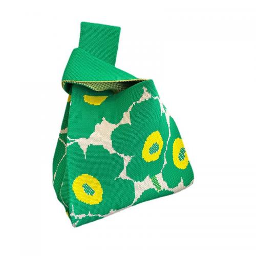 Polyester Tote Bag Handbag durable & hardwearing flower shape PC