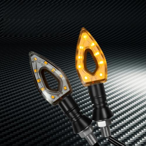 ABS Motorcycle Turn Signal Lamp durable Solid yellow Lot