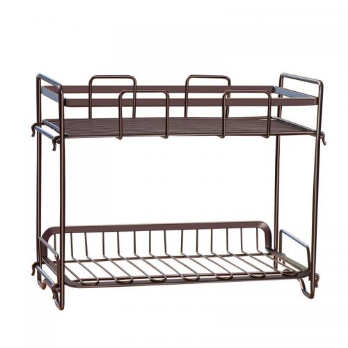Carbon Steel Kitchen Shelf for storage & double layer PC