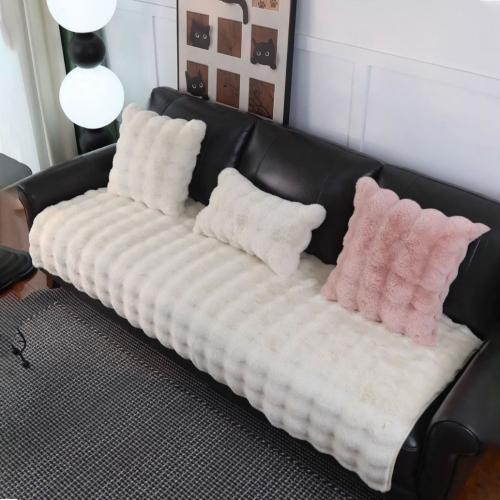 Peluche Couverture de sofa plus de couleurs pour le choix pièce