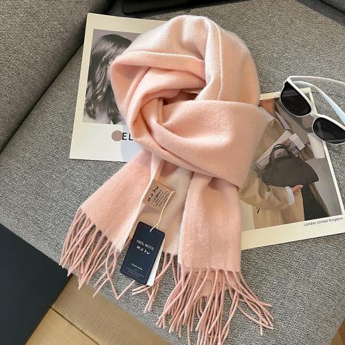 Wool Multifunction Unisex Scarf thermal Solid PC