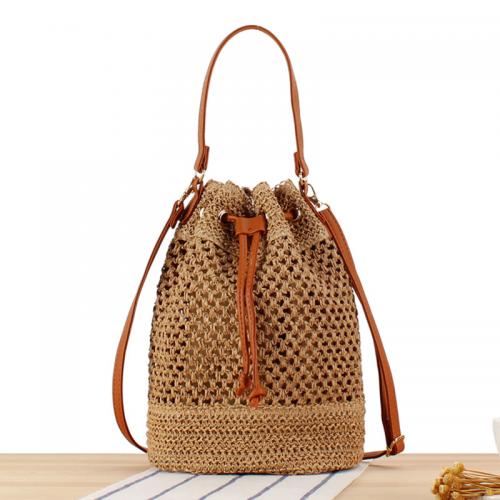 Paper Rope Beach Bag & Easy Matching Woven Tote attached with hanging strap PC