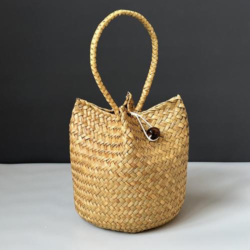 Straw Beach Bag & Easy Matching Woven Tote PC