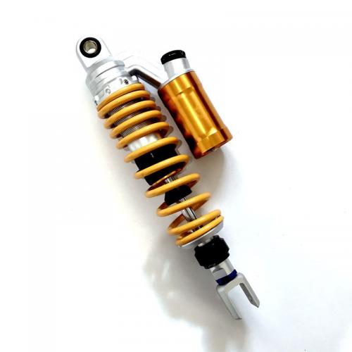 Metal Motorcycle Back Shock Absorber yellow PC