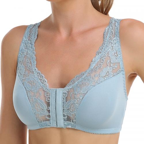 Lace & Spandex Push-up Bra see through look PC