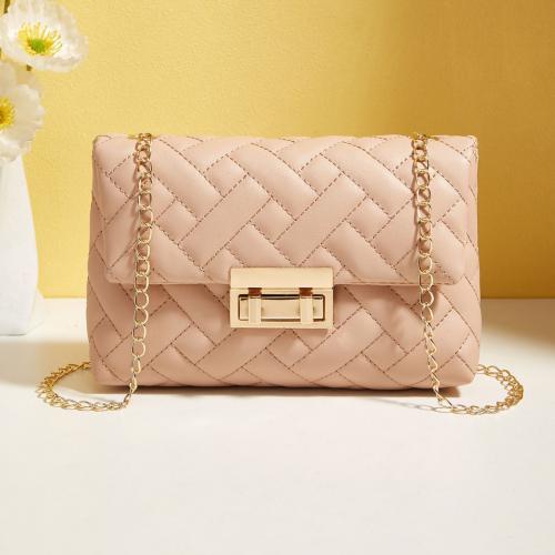 Polyester Concise & Easy Matching Crossbody Bag with chain Solid PC
