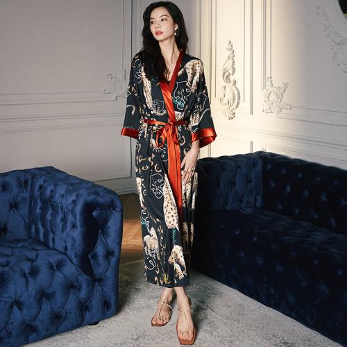 Polyester Vrouwen Robe Afgedrukt verschillende kleur en patroon naar keuze : stuk