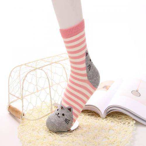 Cotton Short Tube Socks sweat absorption & thermal printed Pair