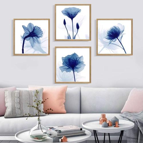 Canvas & Resin Rhinestones DIY Diamond Painting for home decoration & without frame floral Lot