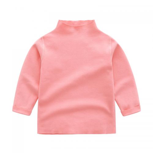Viscose Het BasisShirt van kinderen Solide meer kleuren naar keuze stuk