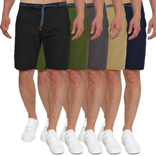 Polyester and Cotton Men Cargo Shorts  Solid PC