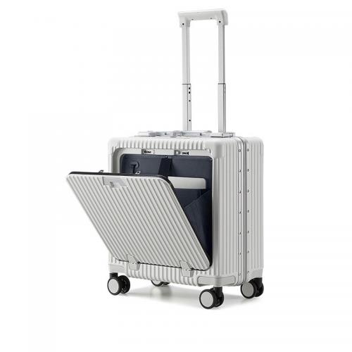 アルミニウム合金 & PC-ポリカーボネート スーツケース 単色 選択のためのより多くの色 一つ