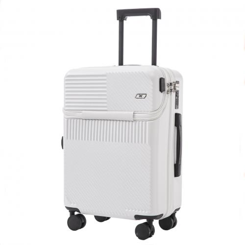ABS & PC-Polycarbonate Multifunction Suitcase Solid PC