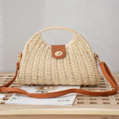 Paper Rope Beach Bag & Easy Matching Woven Tote attached with hanging strap PC