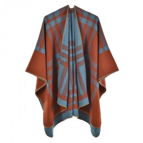 Acrylic & Polyester Shawl thicken & thermal plaid PC