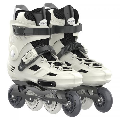 PVC Roller Skates hardwearing PU Rubber & Thermo Plastic Rubber Pair