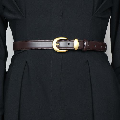 Split Leather Easy Matching Fashion Belt flexible length PC