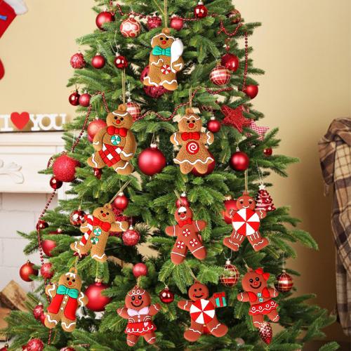 PVC Christmas Tree Hanging Decoration Set