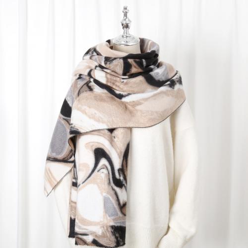 Polyester Easy Matching Women Scarf thermal printed PC