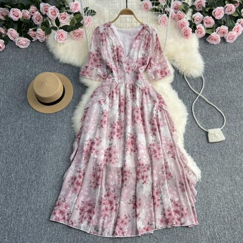 Polyester Waist-controlled One-piece Dress breathable shivering : PC