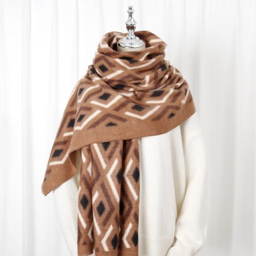 Polyester Easy Matching Women Scarf thermal printed plaid PC