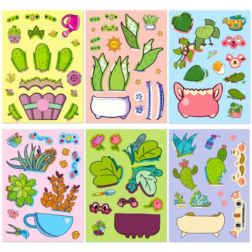 PVC Rubber & Pressure-Sensitive Adhesive easy cleaning Decorative Sticker for home decoration & Cute Bag