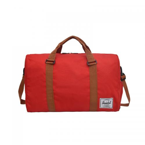 Canvas & Polyester Handbag for Travel & large capacity & attached with hanging strap Solid PC