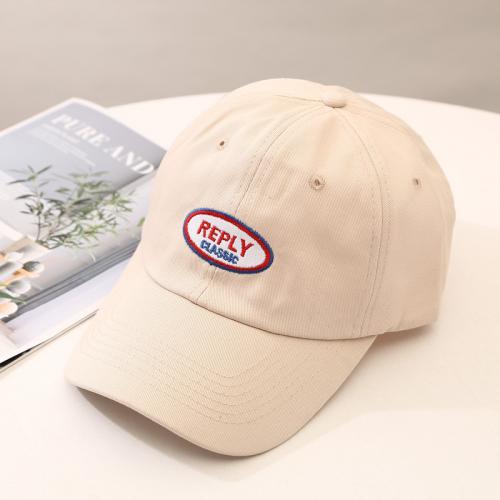 Cotton polyester fabrics Flatcap sun protection embroidered letter :可调节 PC