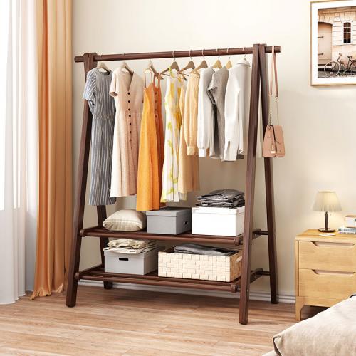 Pine foldable Clothes Hanging Rack PC