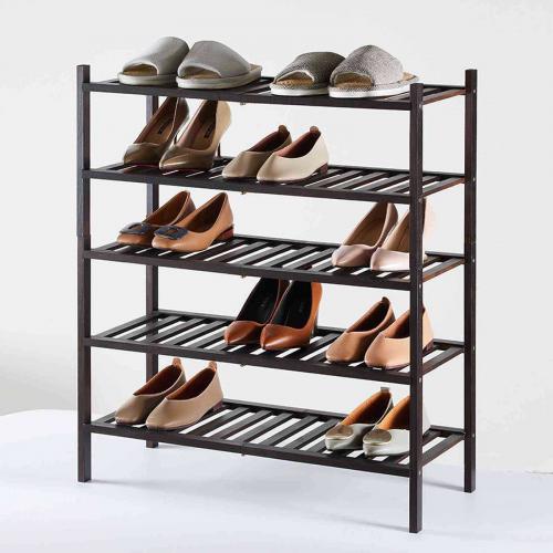 Moso Bamboo Shoes Rack Organizer for storage PC