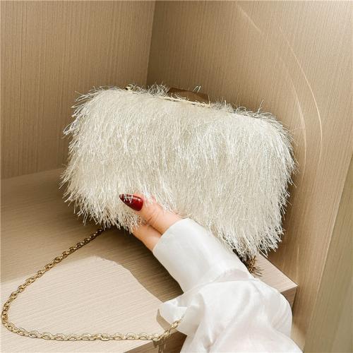 Metal & Polyester Easy Matching Clutch Bag with chain PC