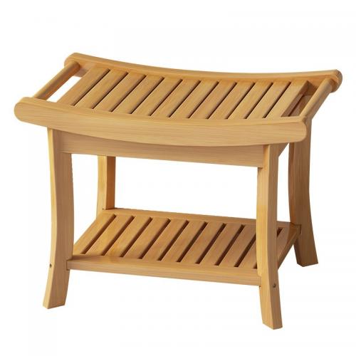 Moso Bamboo Chaise de maison occasionnelle Solide pièce